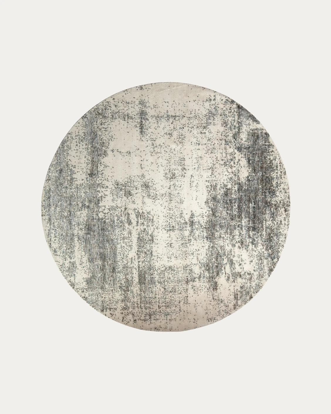 Liam Bianca carpets in grey, shown in a product top view as image 1