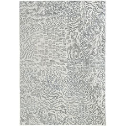 Link Fume carpets in grey, shown in a product top view as image 1