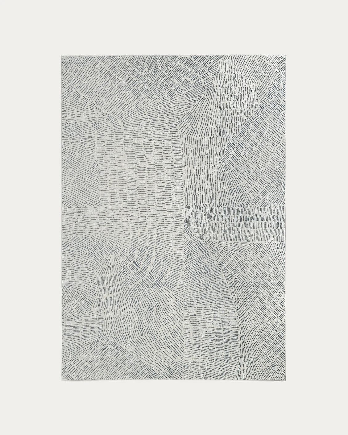 Link Fume carpets in grey, shown in a product top view as image 1