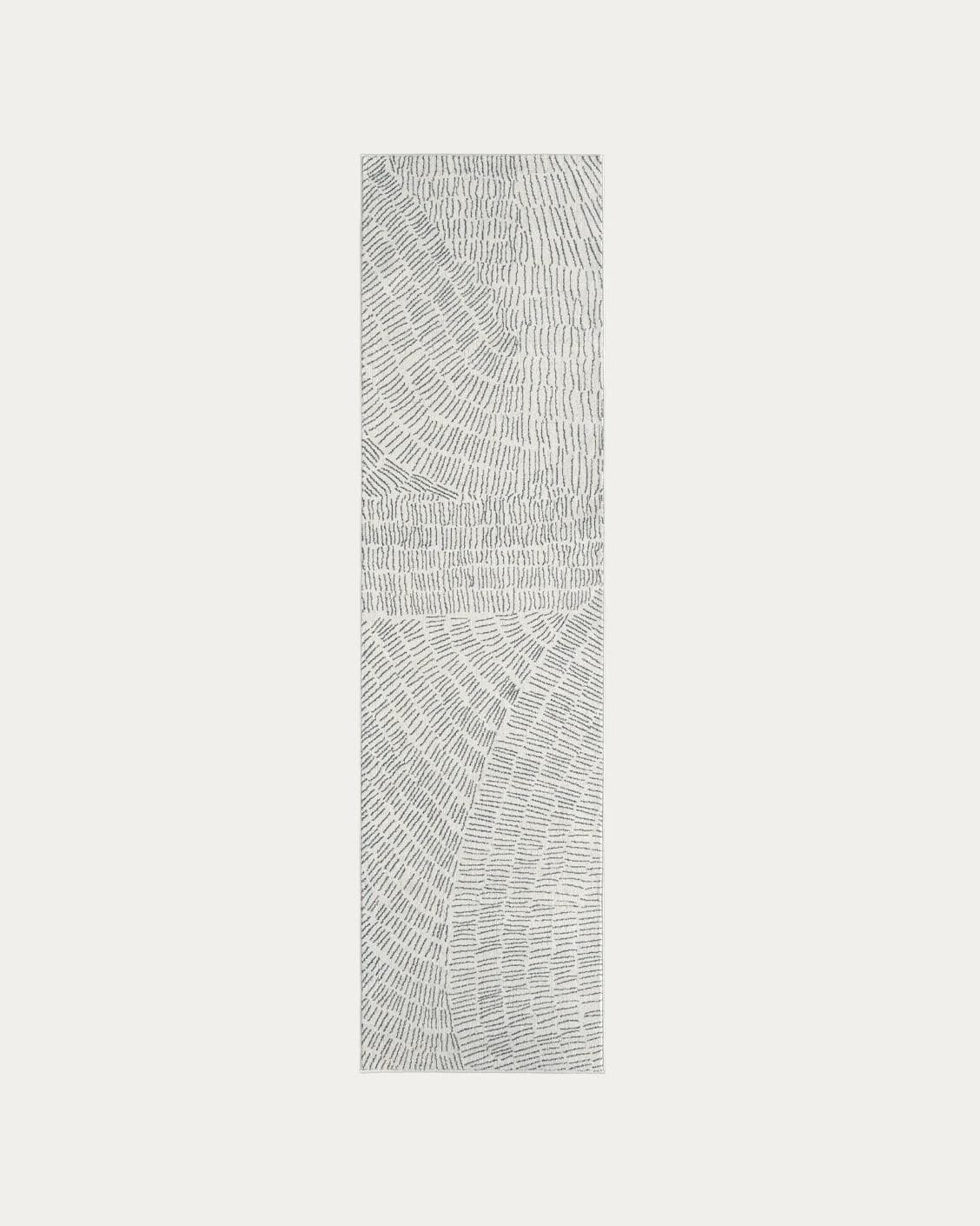 Link Fume carpets in grey, shown in a product top view as image 1