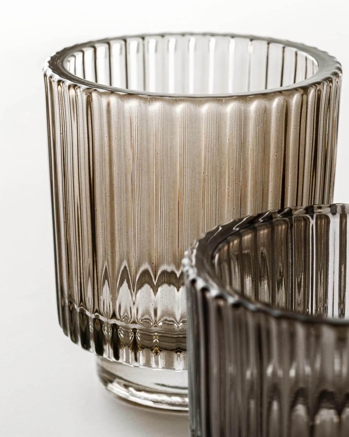 Loucille Storms candle holders in grey, shown in a product close-up as image 7