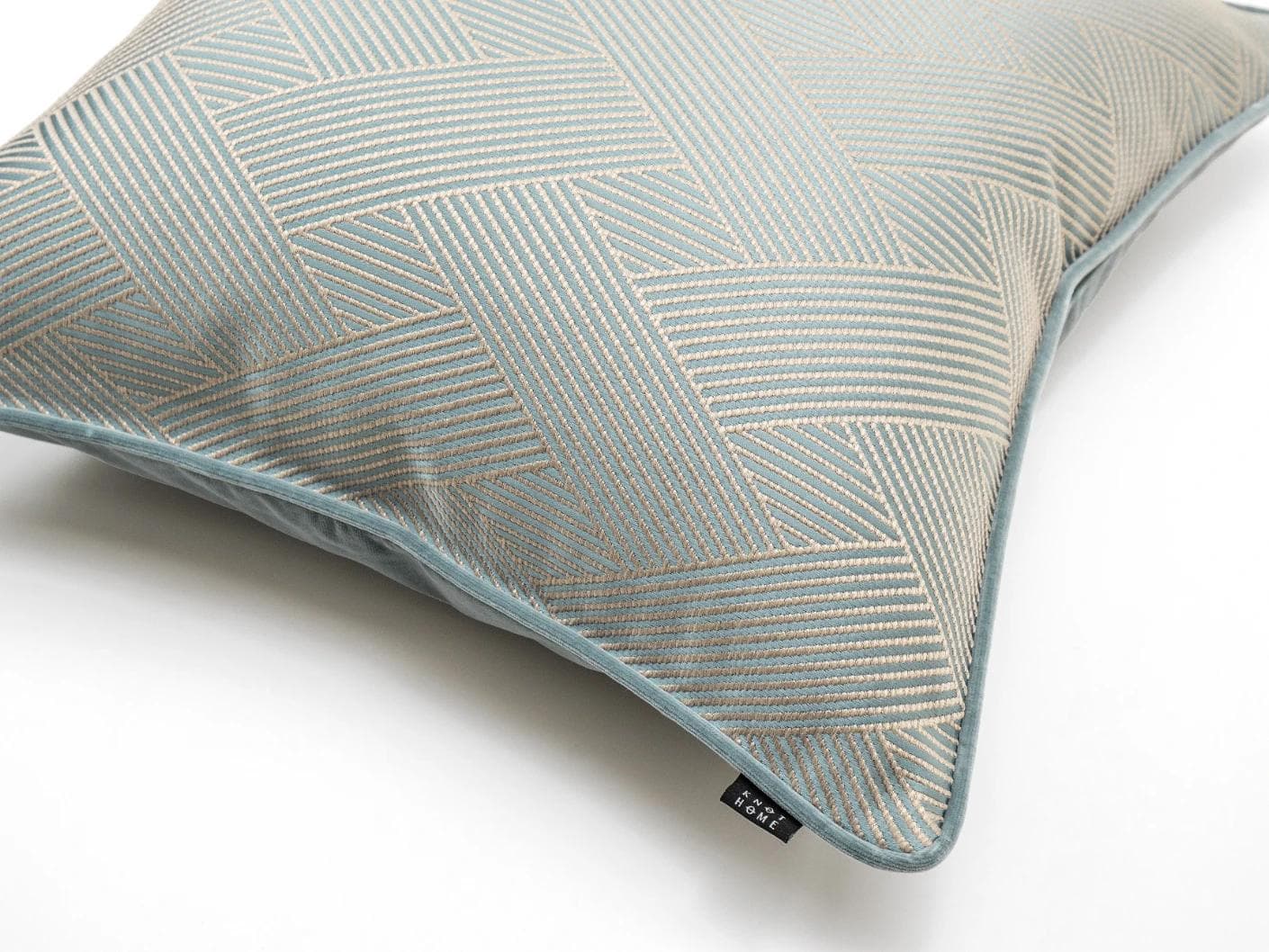 Lucas Matisse cushion in blue, shown in a product top view as image 10