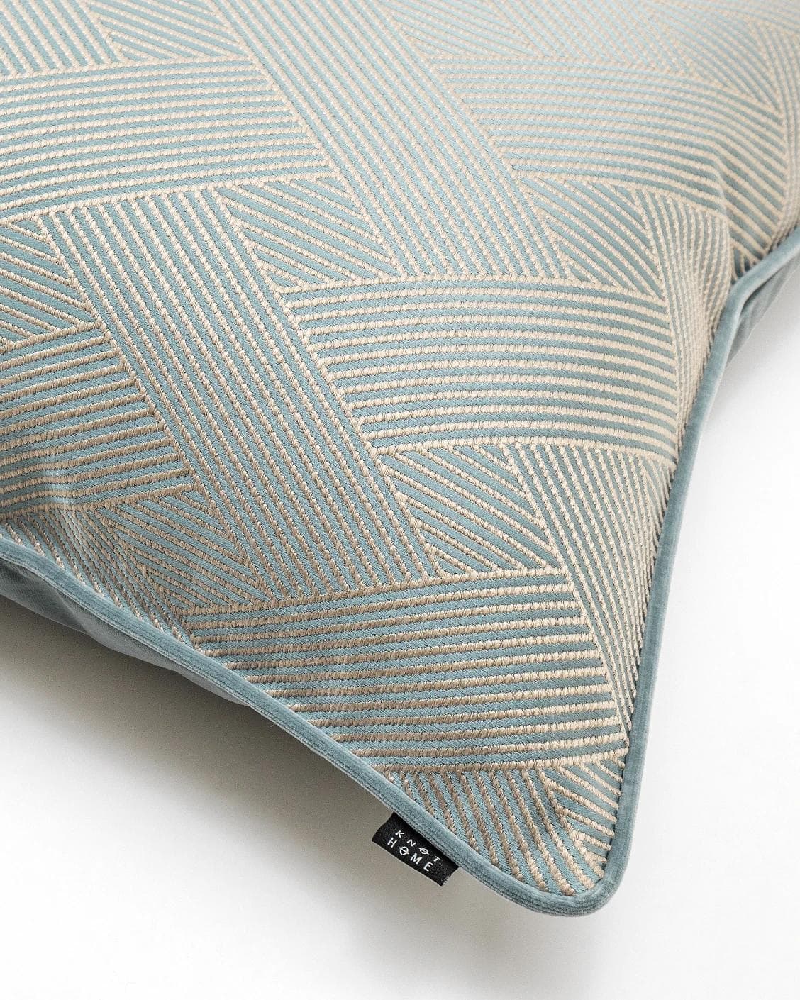 Lucas Matisse cushion in blue, shown in a product top view as image 10