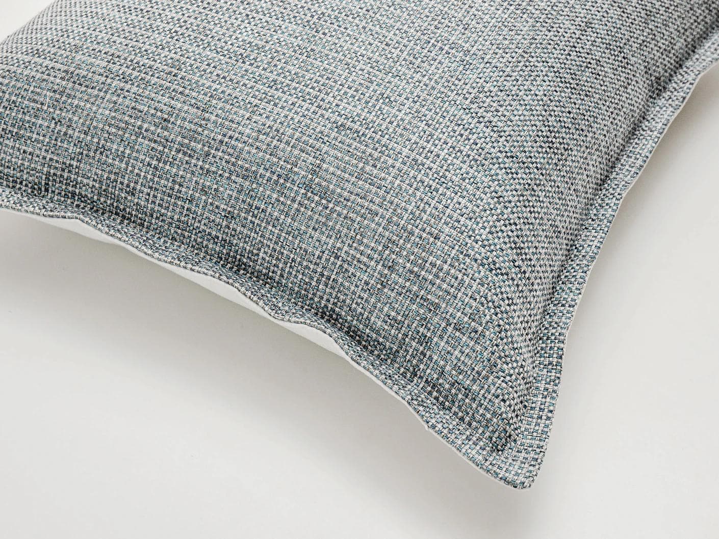 Luis Canova cushion in blue, shown in a product top view as image 7