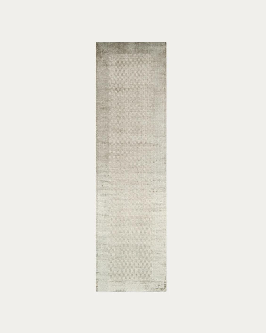 Luna Clay carpets in beige, shown in a product top view as image 1