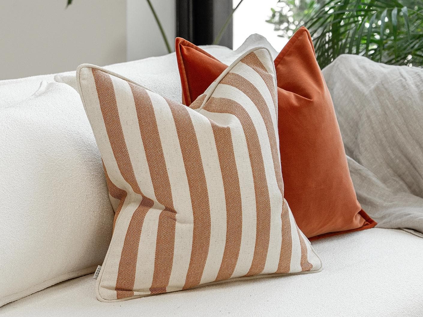 Lux Bundle bundle - indoor in rust and pink, shown in a lifestyle left view as image 2
