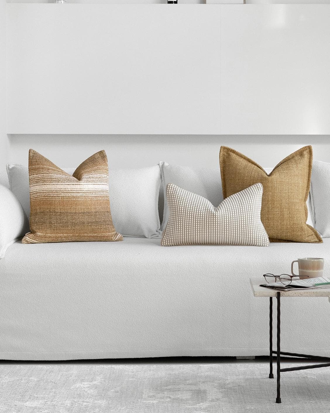 Lyra Bundle cushion, shown in a lifestyle front view as image 4