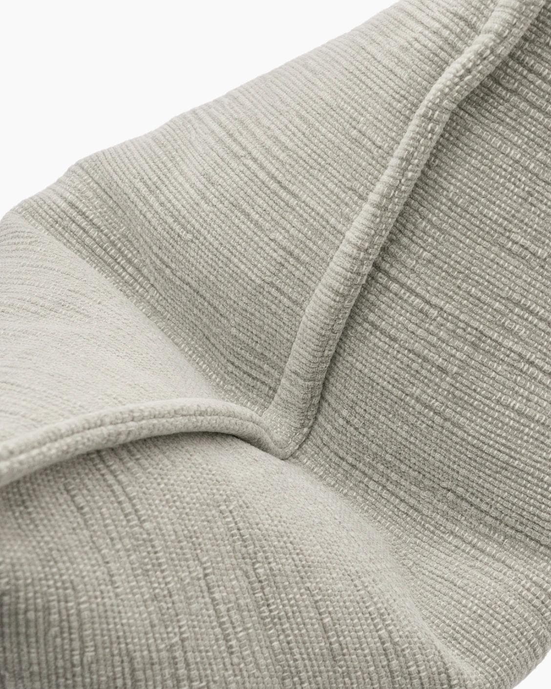 Macey Laurent cushion in grey, shown in a product top view as image 9