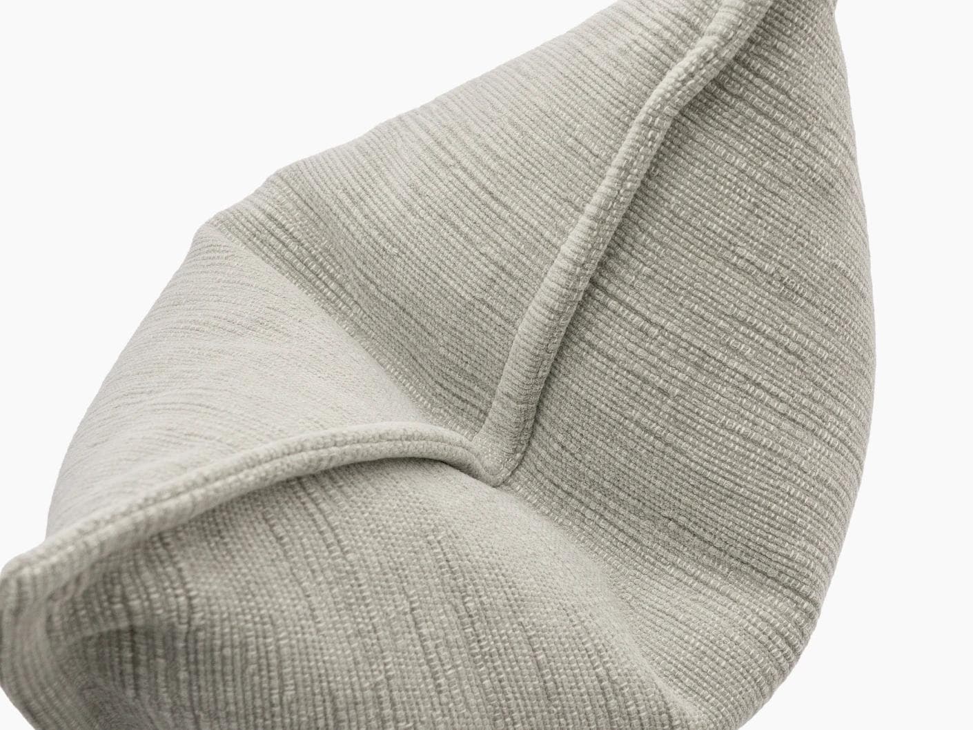Macey Laurent cushion in grey, shown in a product top view as image 9
