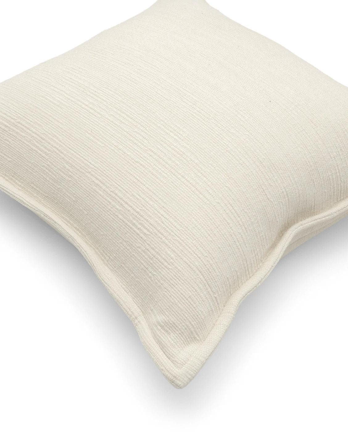 Macey Shale cushion in ivory, shown in a product top view as image 8