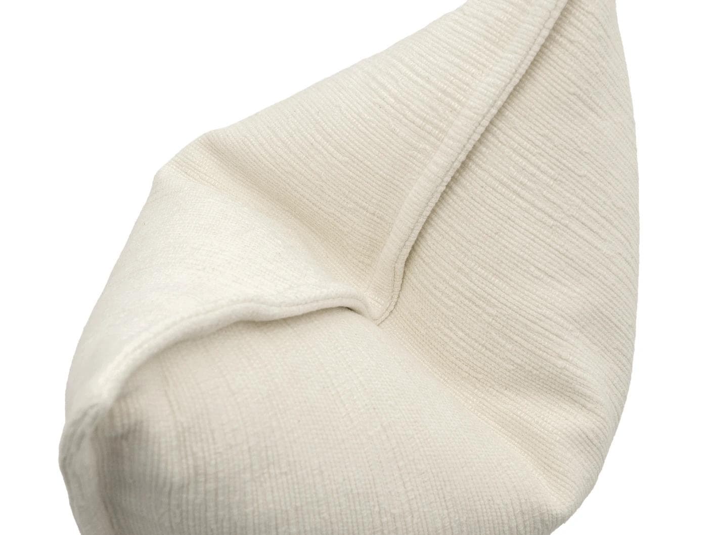 Macey Shale cushion in ivory, shown in a product top view as image 9
