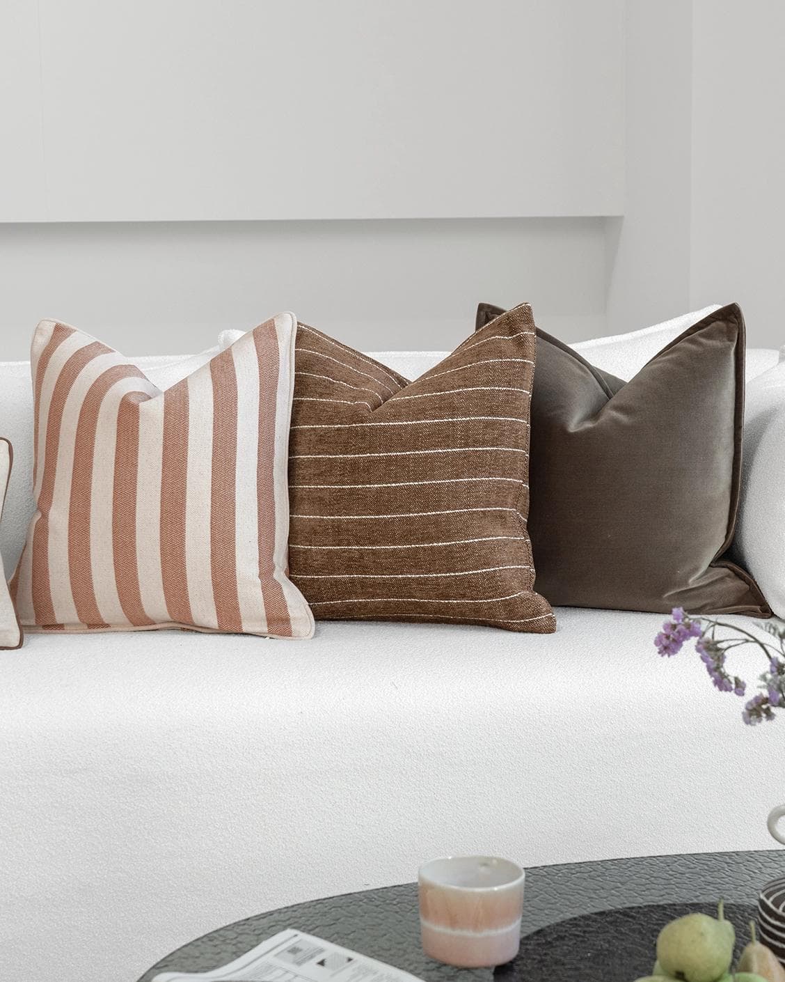 Mahima Bundle cushion, shown in a lifestyle front view as image 4