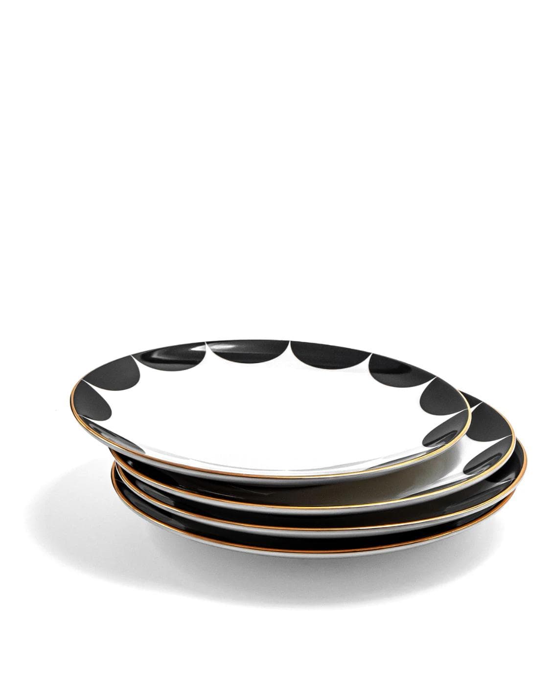 Malikka Viktoria plates in black and white, shown in a product front view as image 10
