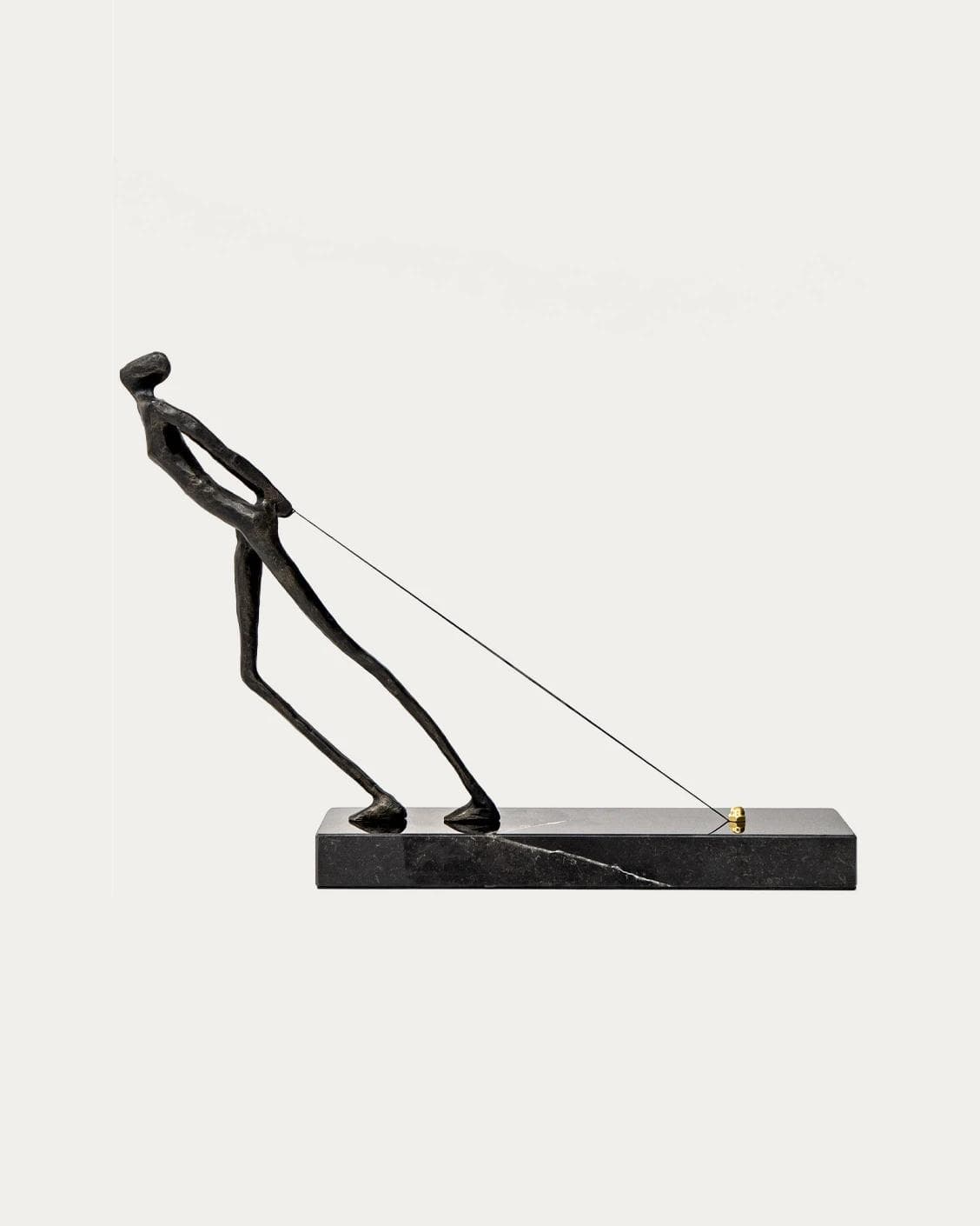 Maximo Rodin statues and sculptures in black, shown in a product front view as image 1