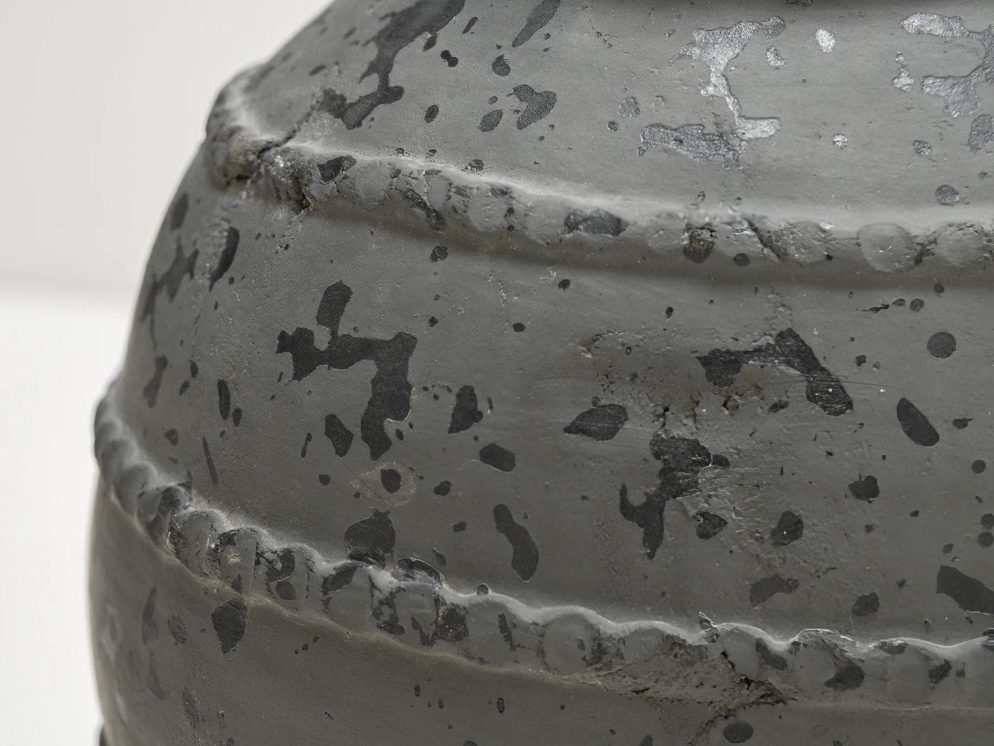 Maxwell Arneson vases in grey, shown in a product close-up as image 2