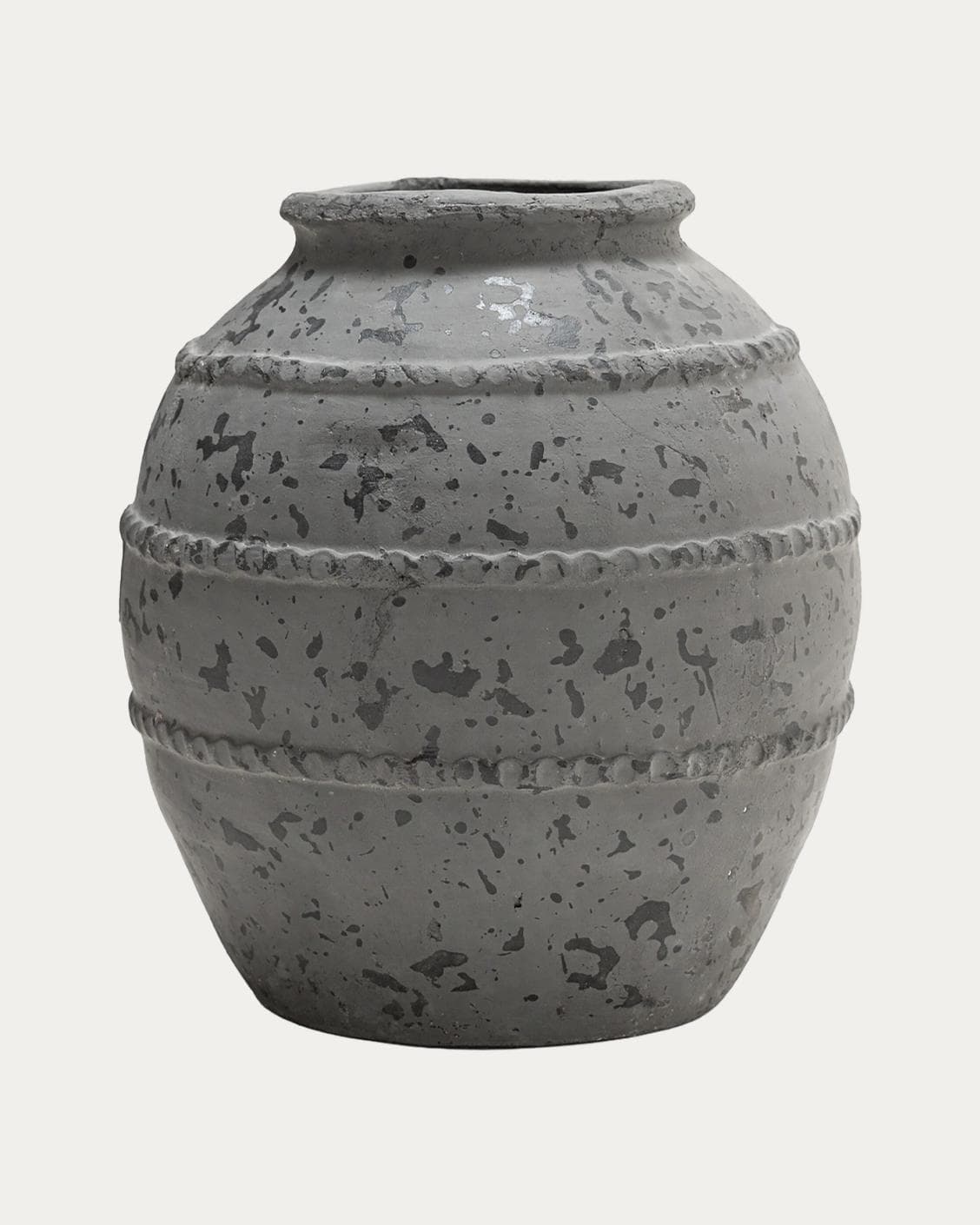 Maxwell Arneson vases in grey, shown in a product front view as image 1