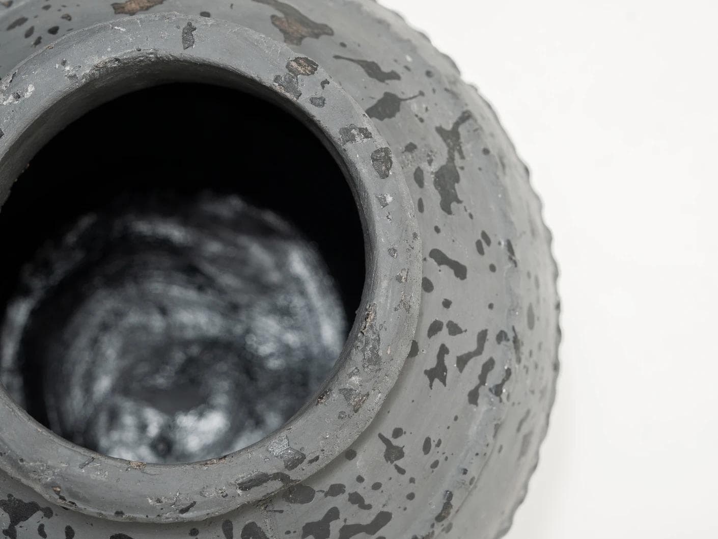 Maxwell Arneson vases in grey, shown in a product top view as image 9