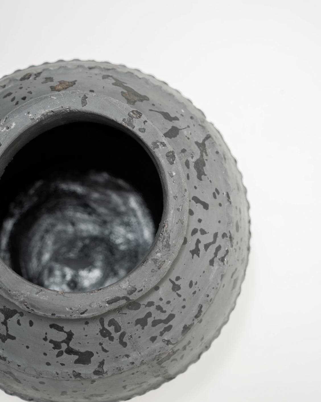 Maxwell Arneson vases in grey, shown in a product top view as image 9
