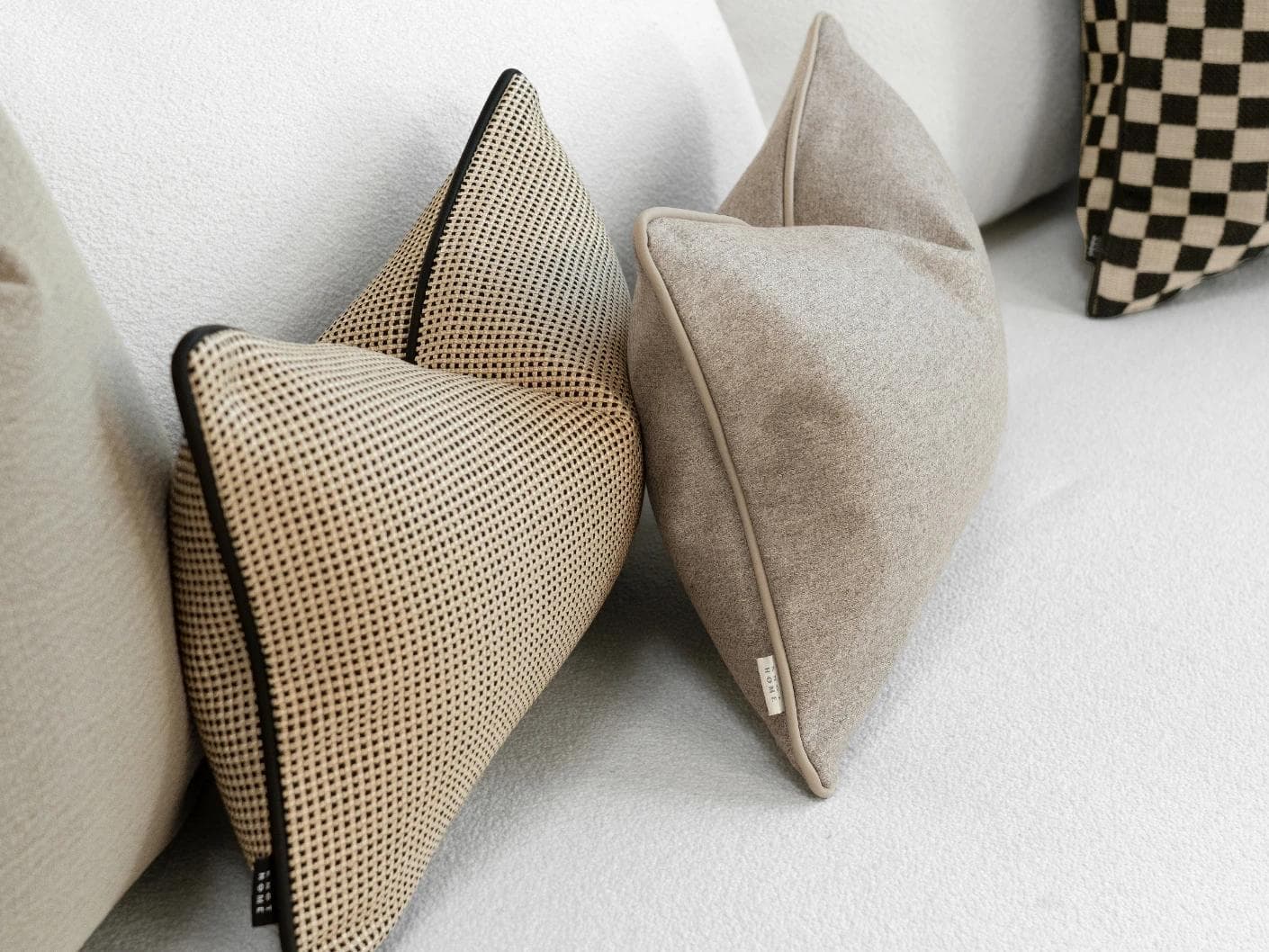 Mayumi Bundle cushion, shown in a product left view as image 6
