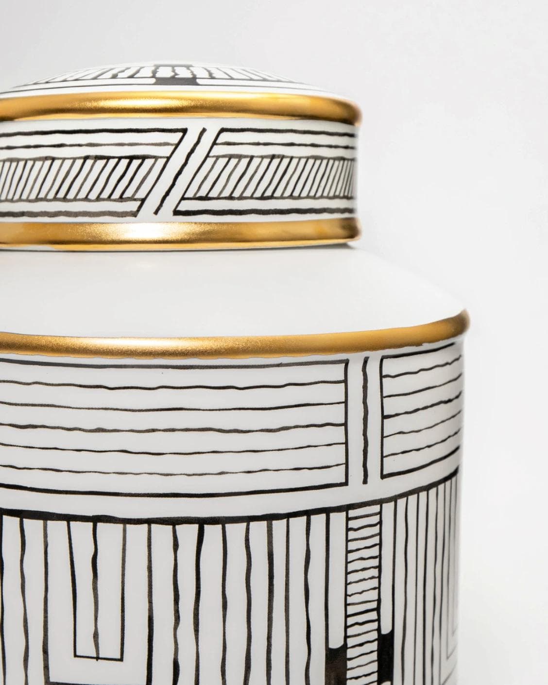 Maze Arneson canisters in black and white, shown in a product close-up as image 12