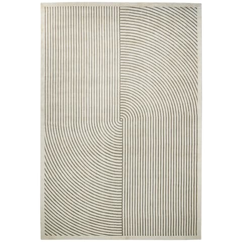 Maze Sandy carpets in beige, shown in a product top view as image 1
