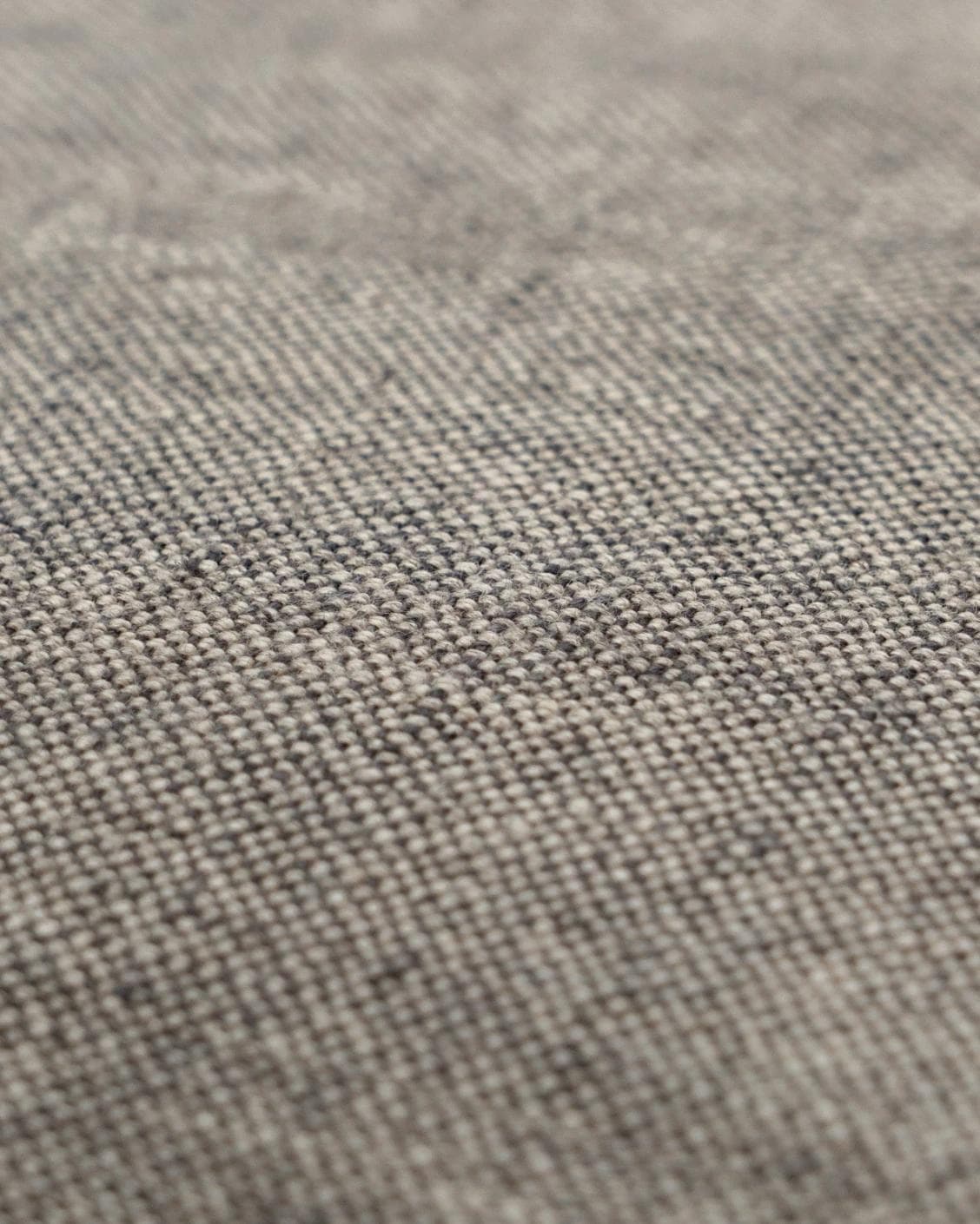 Mel Ash cushion in grey, shown in a product close-up as image 5