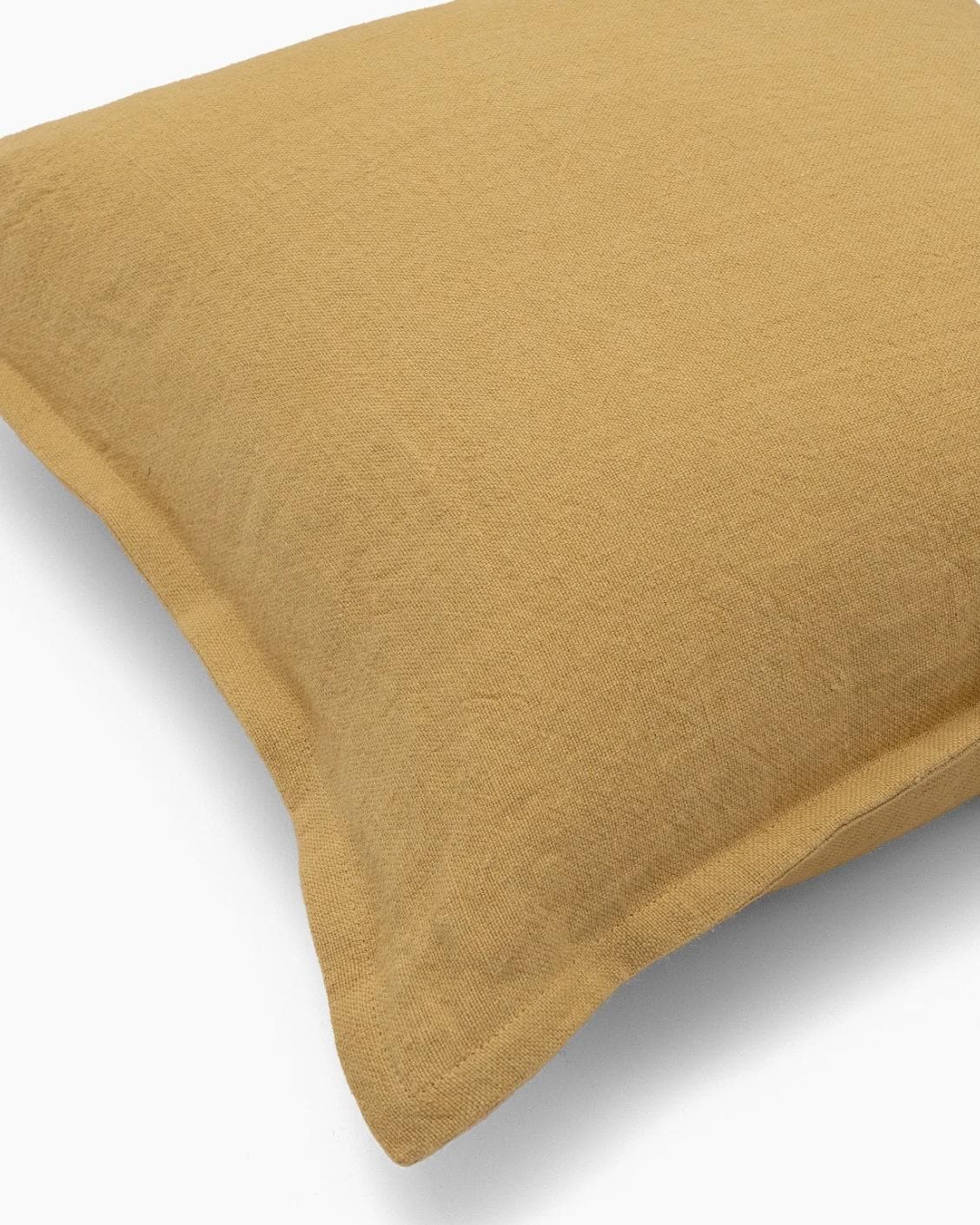 Mel Barrymore cushion in yellow, shown in a product top view as image 10