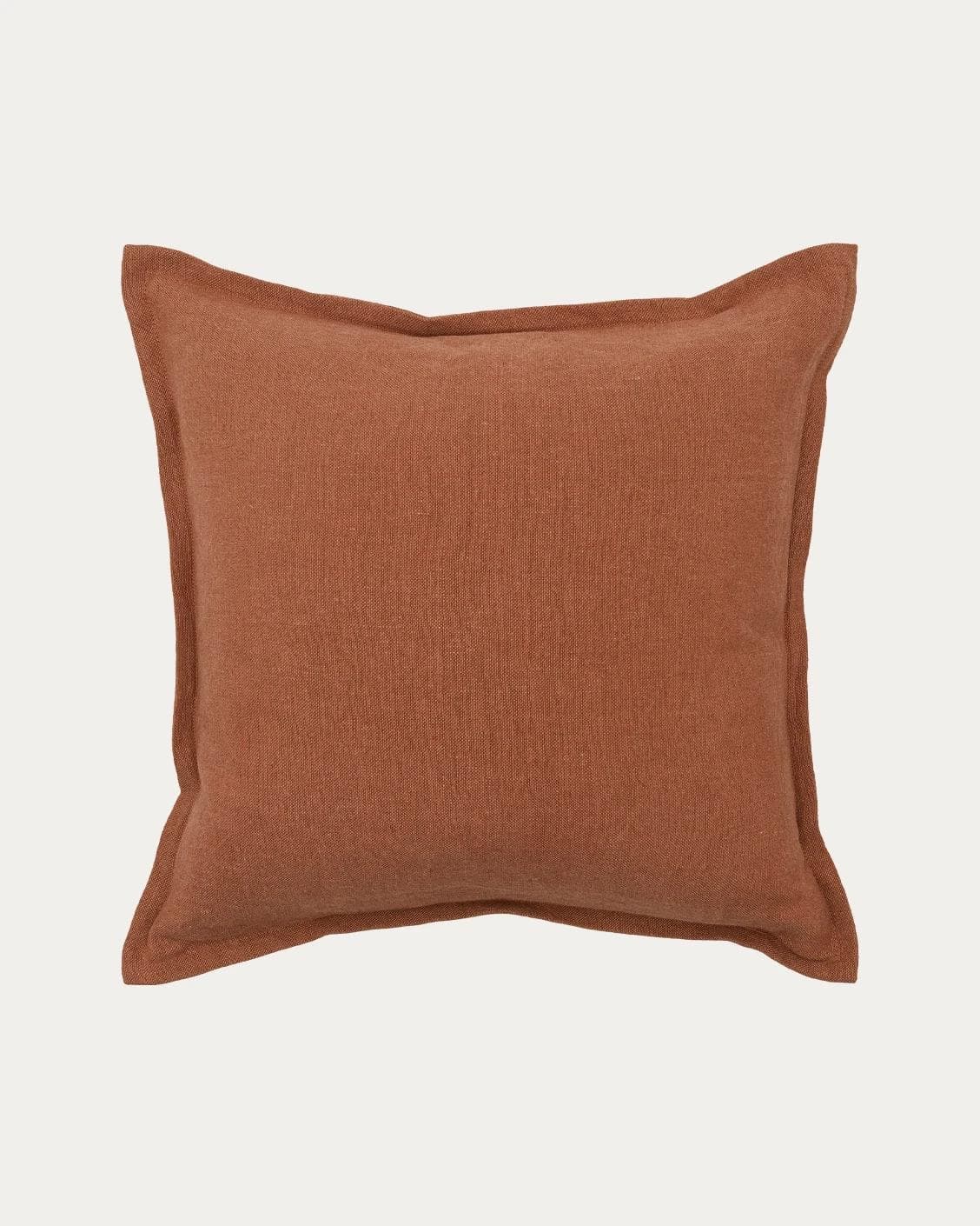 Mel Brick single - indoor in rust, shown in a product front view as image 1