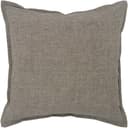 Mel Smoke single - indoor in linen, grey and charcoal, shown in a product front view as image 1