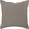 Mel Smoke single - indoor in linen, grey and charcoal, shown in a product front view as image 1