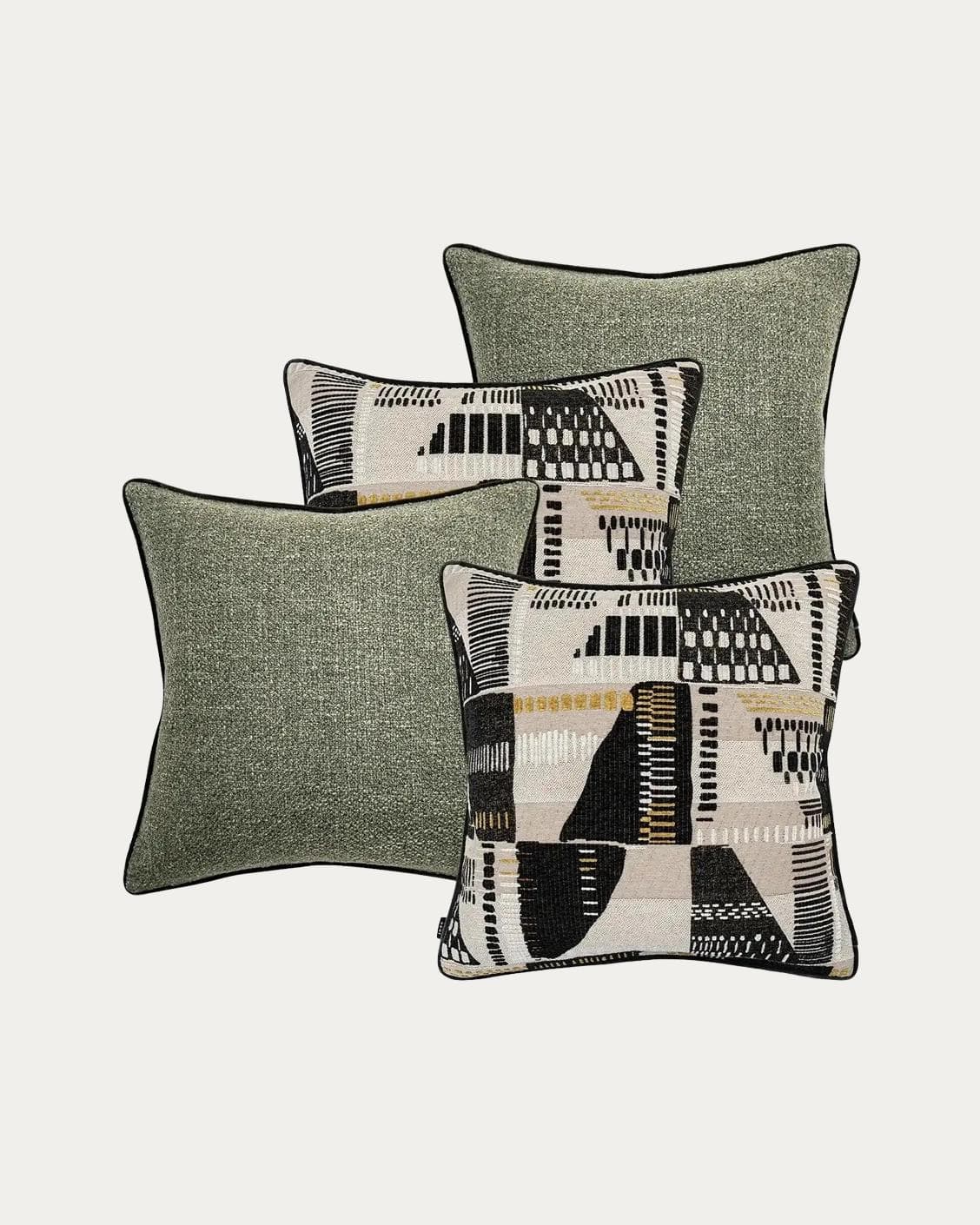 Melaina Bundle bundle - indoor in green, black and beige, shown in a product front view as image 1