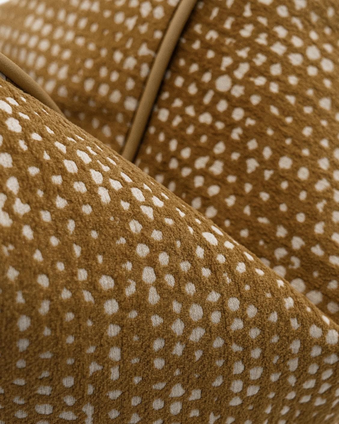 Mercy Barrymore cushion in yellow, shown in a product close-up as image 6