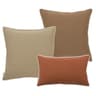 Meryl Bundle outdoor bundles in brown and rust, shown in a product as image 1