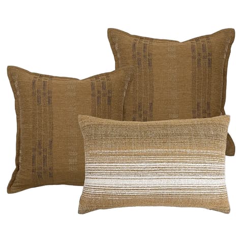 Mihi Bundle bundle - indoor in ochre and cream, shown in a product front view as image 1