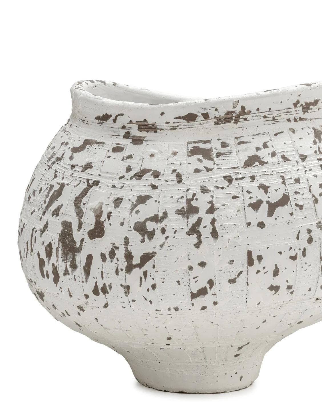 Miraflora Arneson vases in white and grey, shown in a product front view as image 10