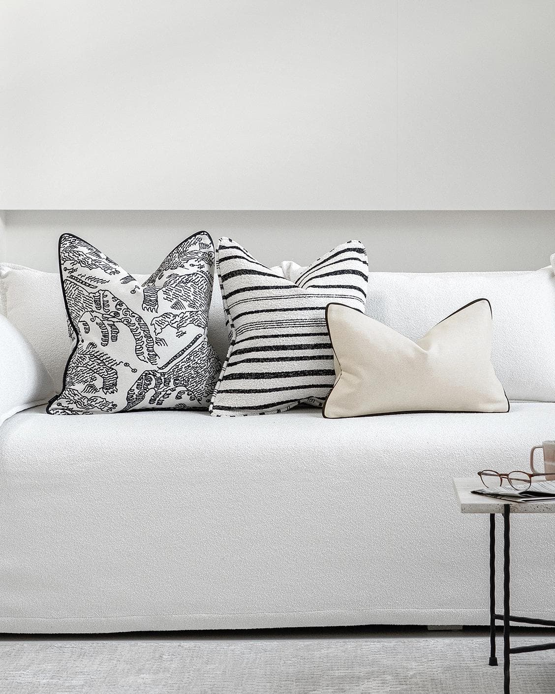Mishh Bundle cushion, shown in a lifestyle front view as image 2