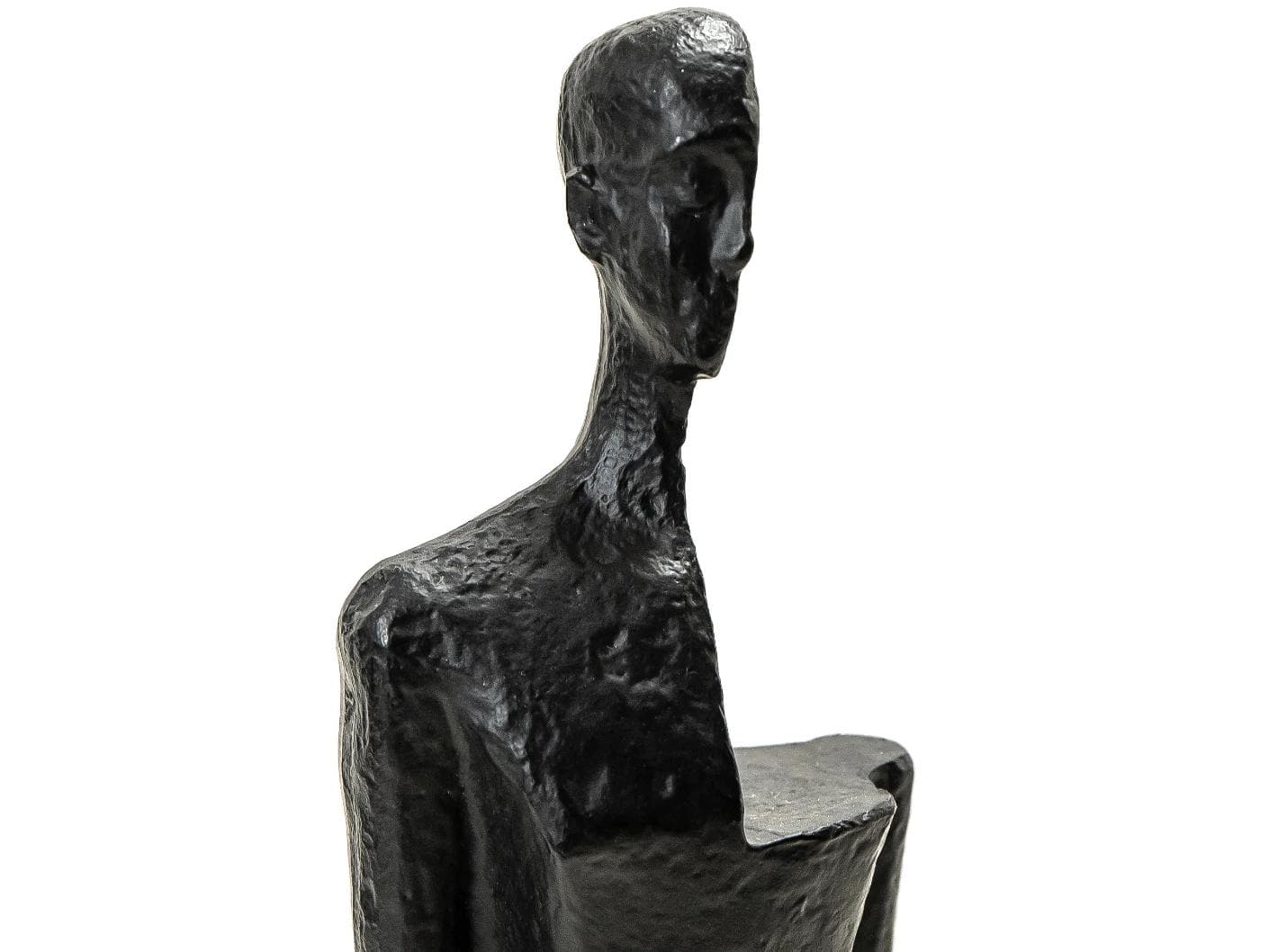 Morgan Rodin statues and sculptures in black, shown in a product close-up as image 8