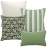 Mysha Bundle outdoor bundles in ivory and green, shown in a product as image 1