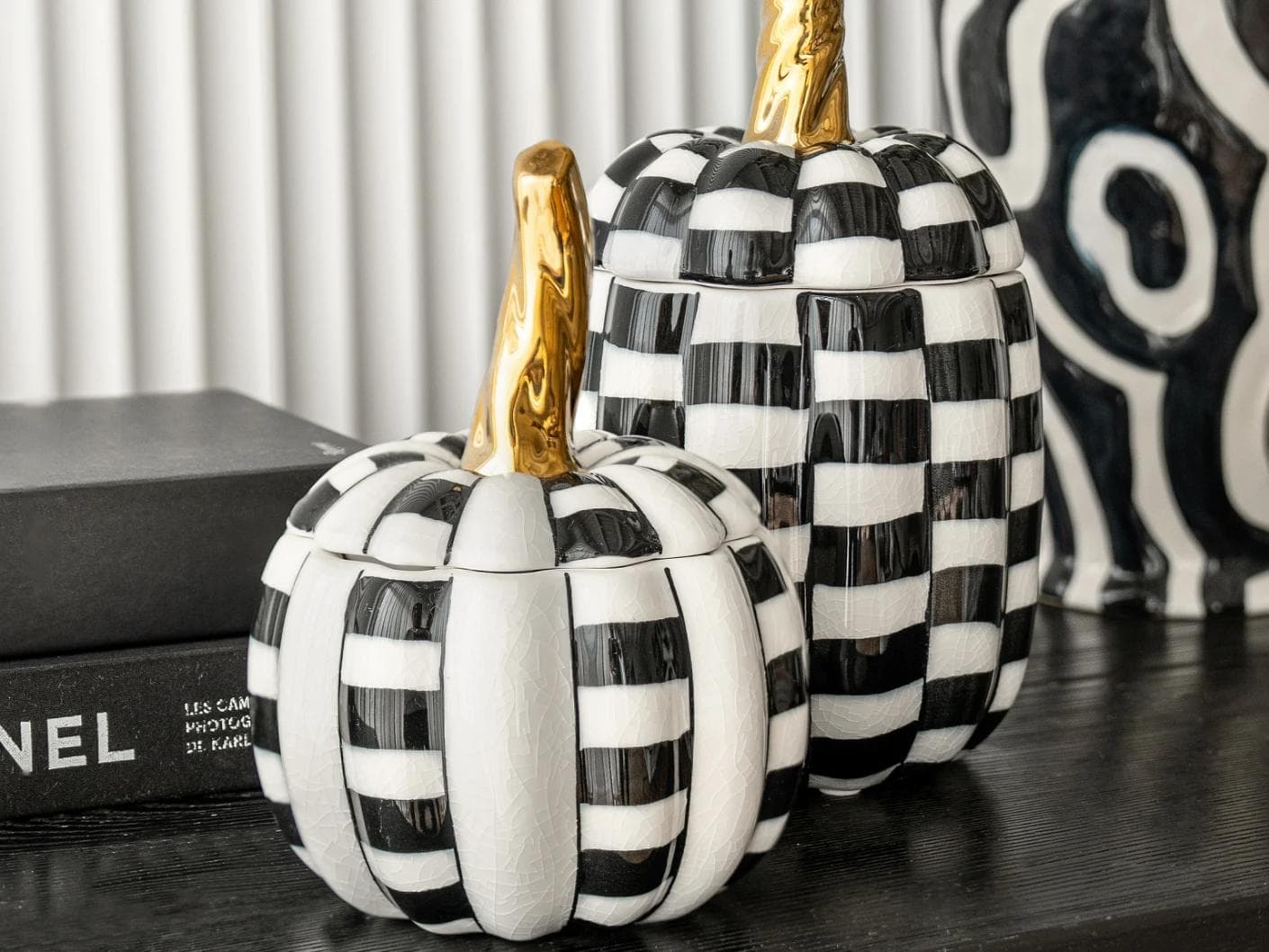 Naveah Arneson Bundle canisters, shown in a lifestyle left view as image 2