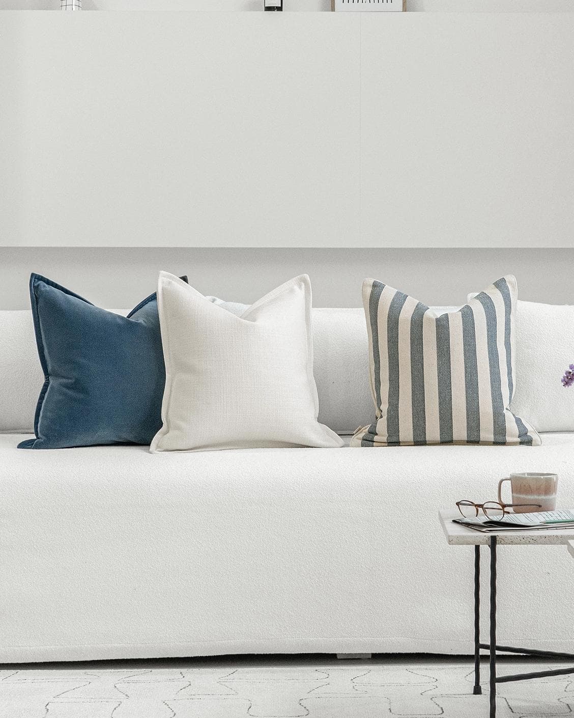 Navi Bundle cushion, shown in a lifestyle front view as image 2