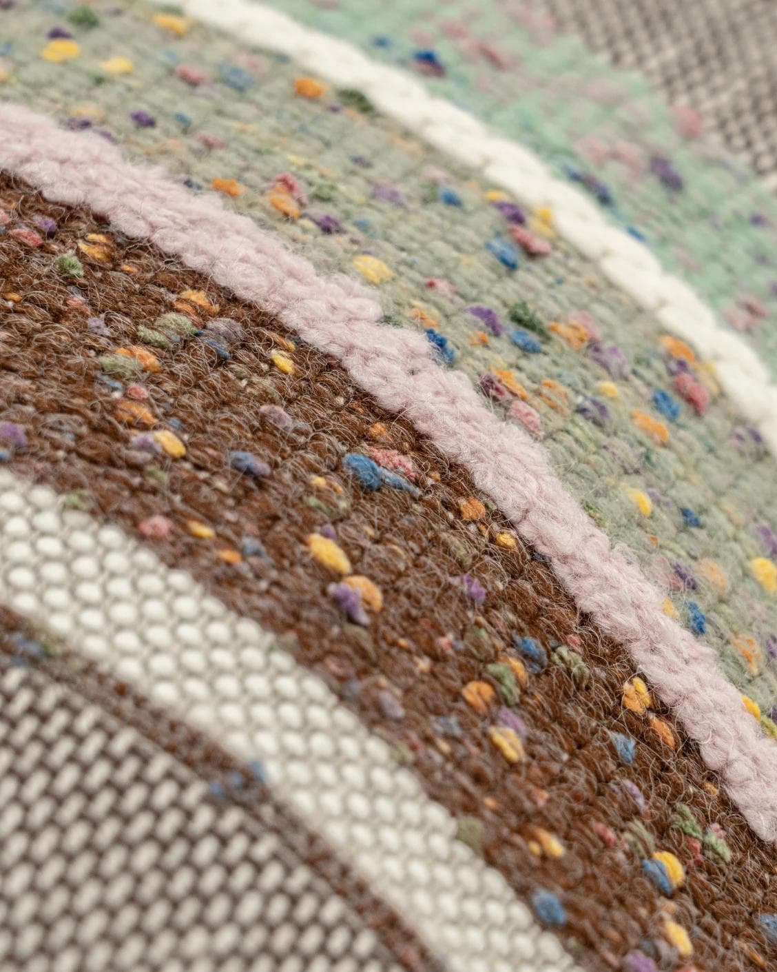 Naysa Alecia cushion in multicolour, shown in a product close-up as image 6
