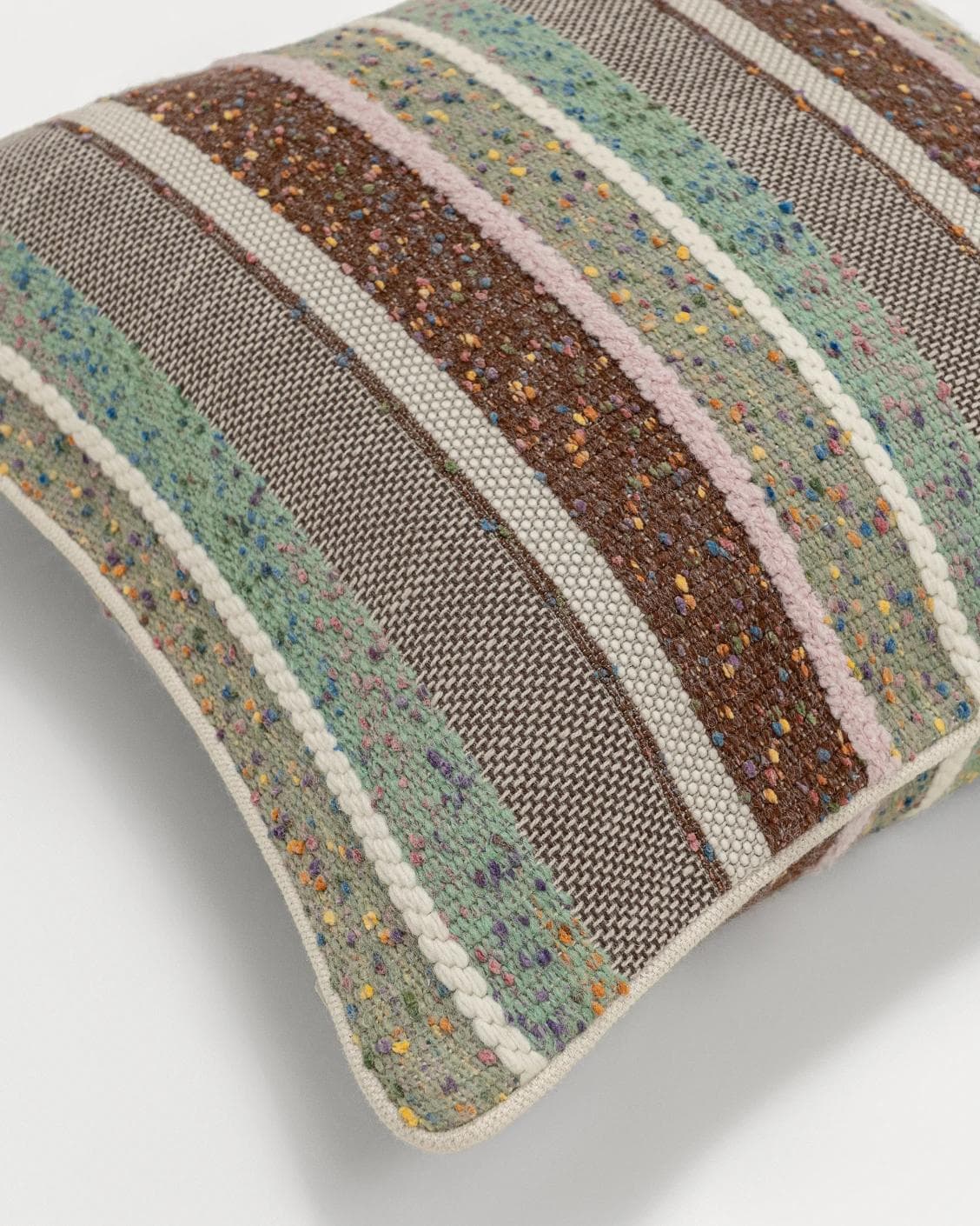Naysa Alecia cushion in multicolour, shown in a product top view as image 8