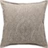 Nia Laurent cushion in taupe and grey, shown in a product front view as image 1