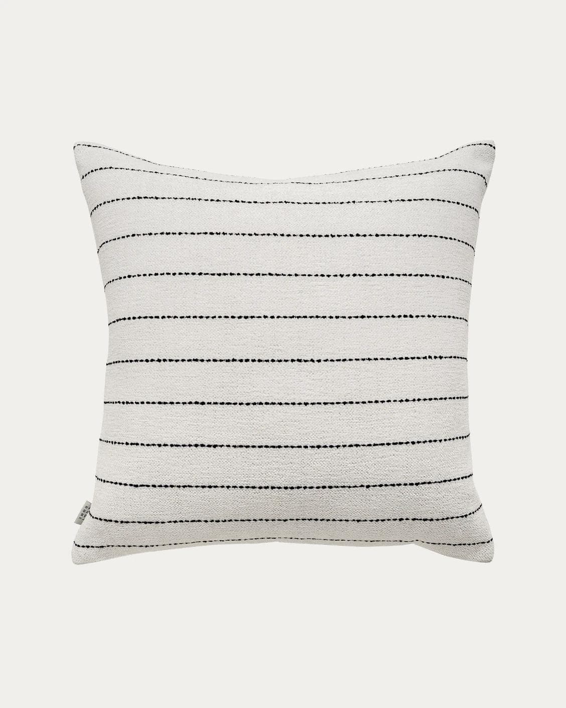 Noa Bianca single - indoor in black and ivory, shown in a product front view as image 1