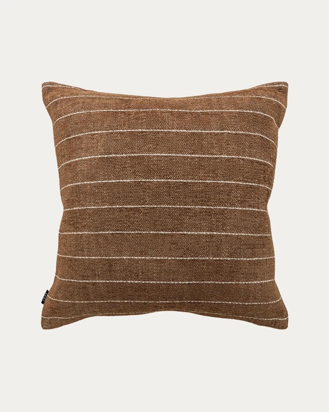 Noa Rust single - indoor in white and brown, shown in a product front view as image 1