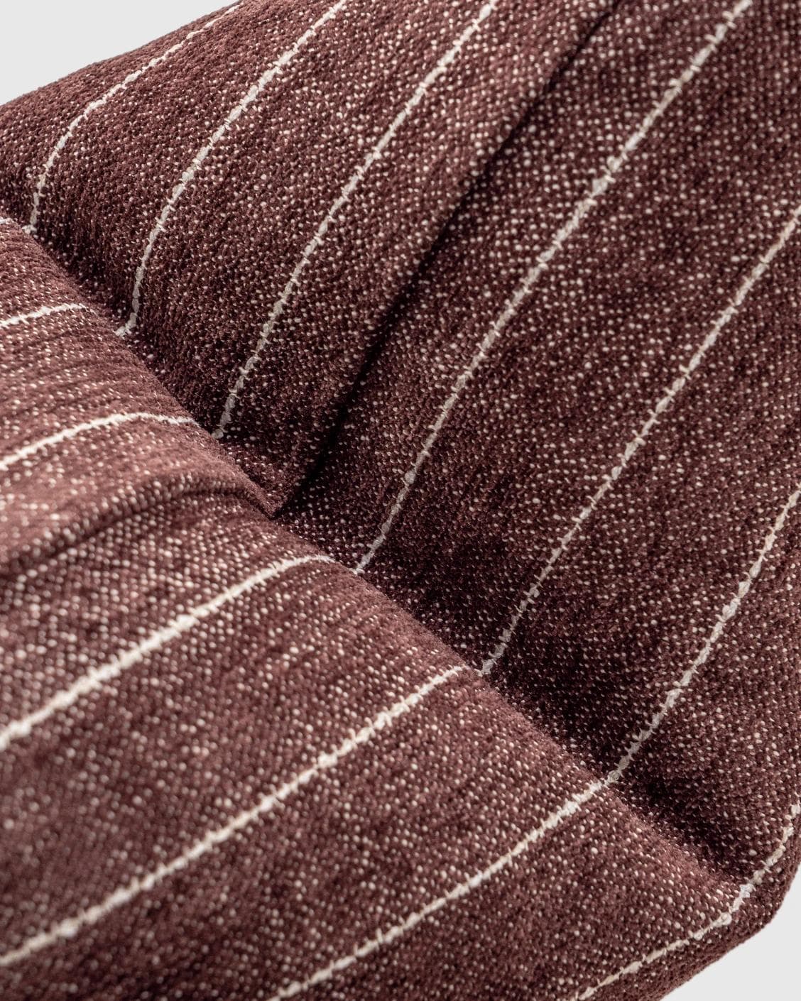 Noa Scarlet cushion in white and red, shown in a product top view as image 10
