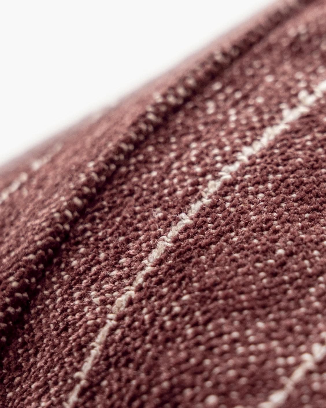 Noa Scarlet III cushion in burgundy, shown in a product top view as image 8