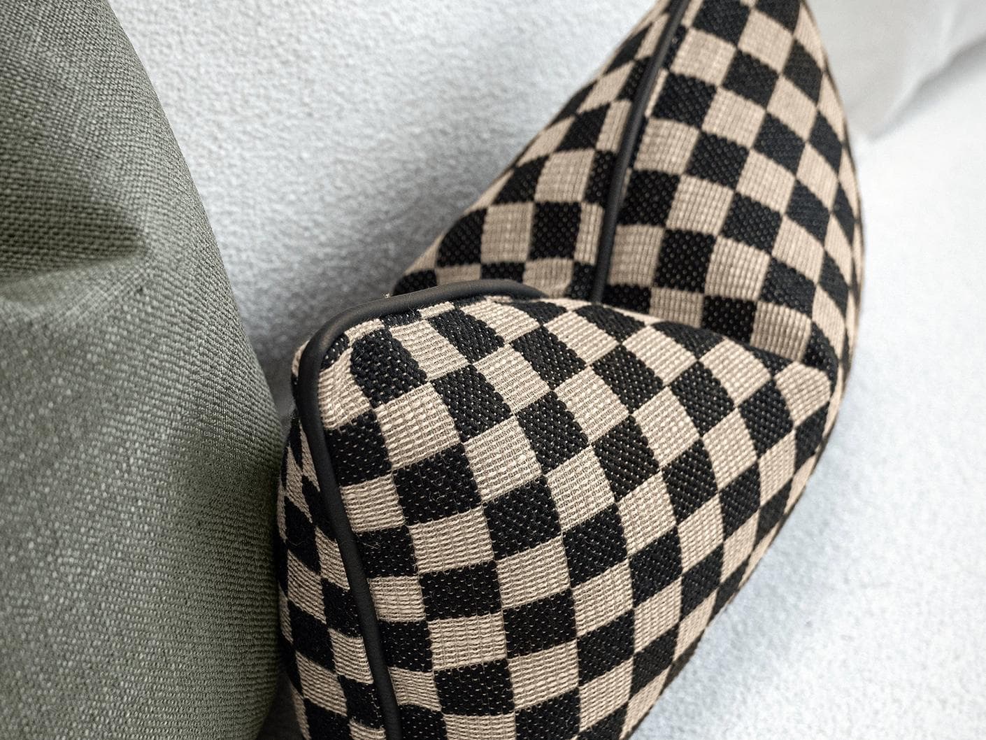 Onyx Bundle cushion, shown in a product close-up left view as image 5