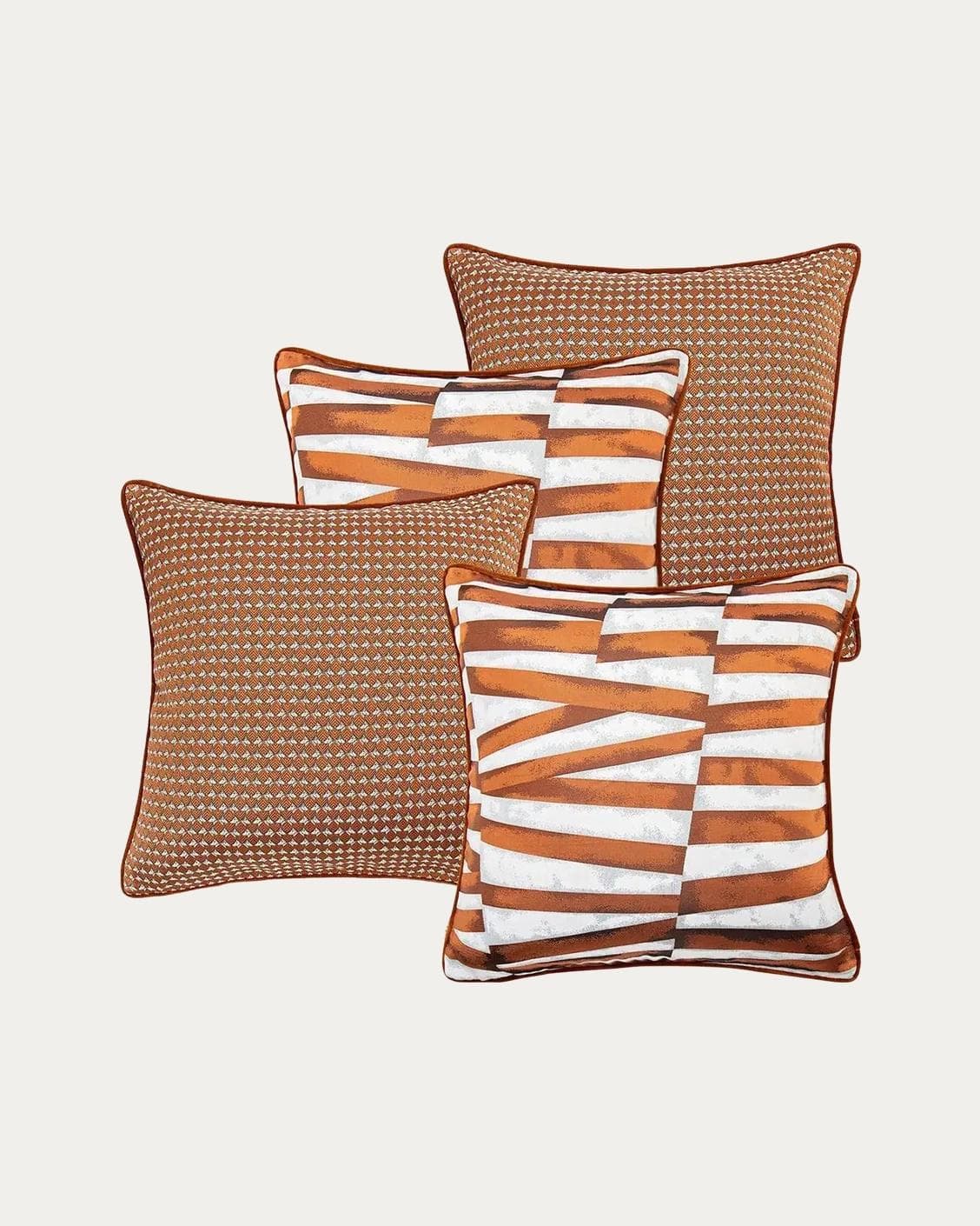 Alfred Bundle bundle - indoor in orange and white, shown in a product front view as image 1