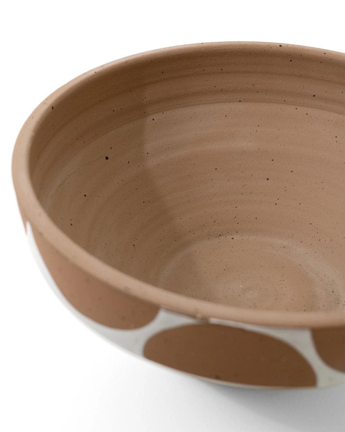 Oris Terra bowls in soft ivory, beige and white, shown in a product top view as image 8